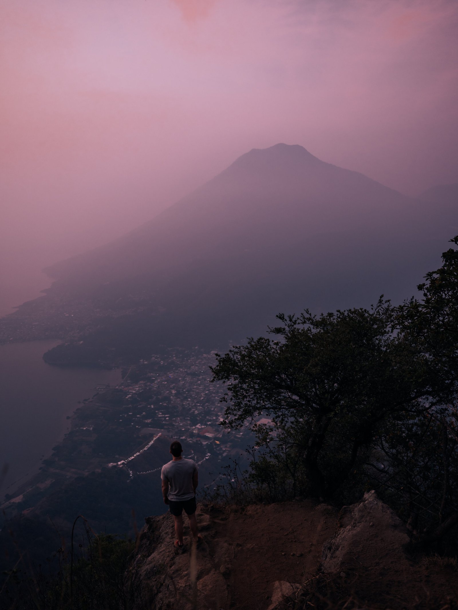 The view from the top at dawn