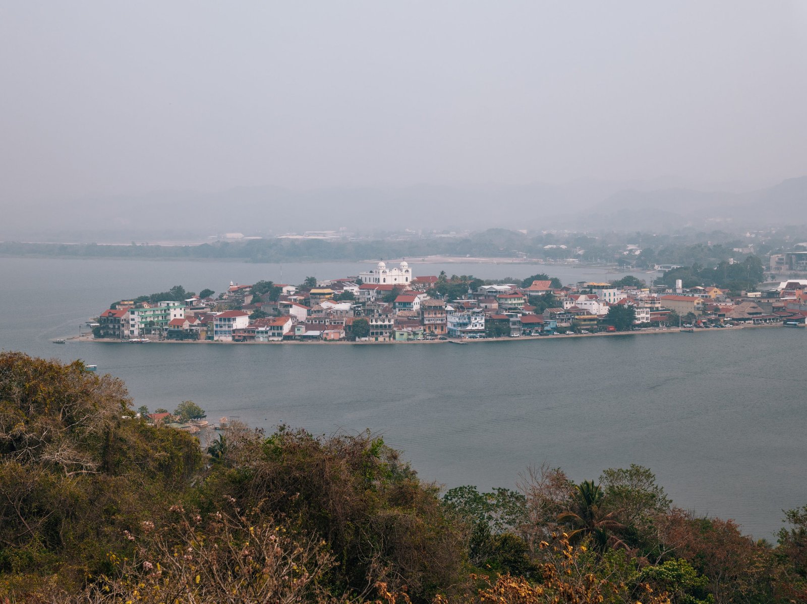 Overlooking Isla de Flores