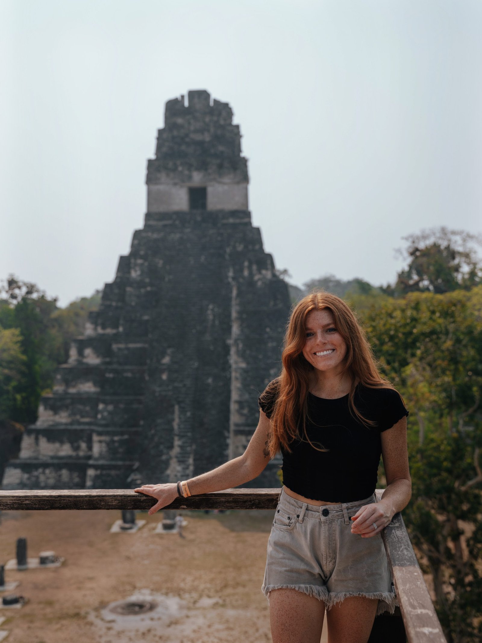 Make sure to follow signage and only climb structures you are permitted to - Tikal National Park