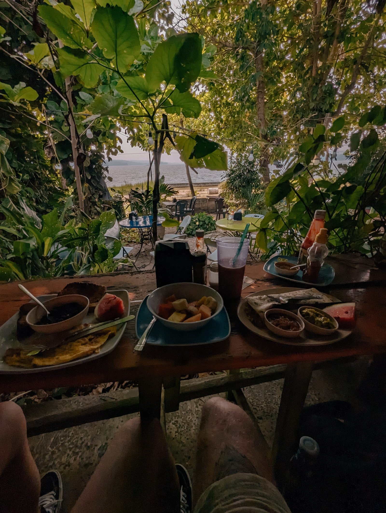 Breakfast at Cool Beans - Isla de Flores