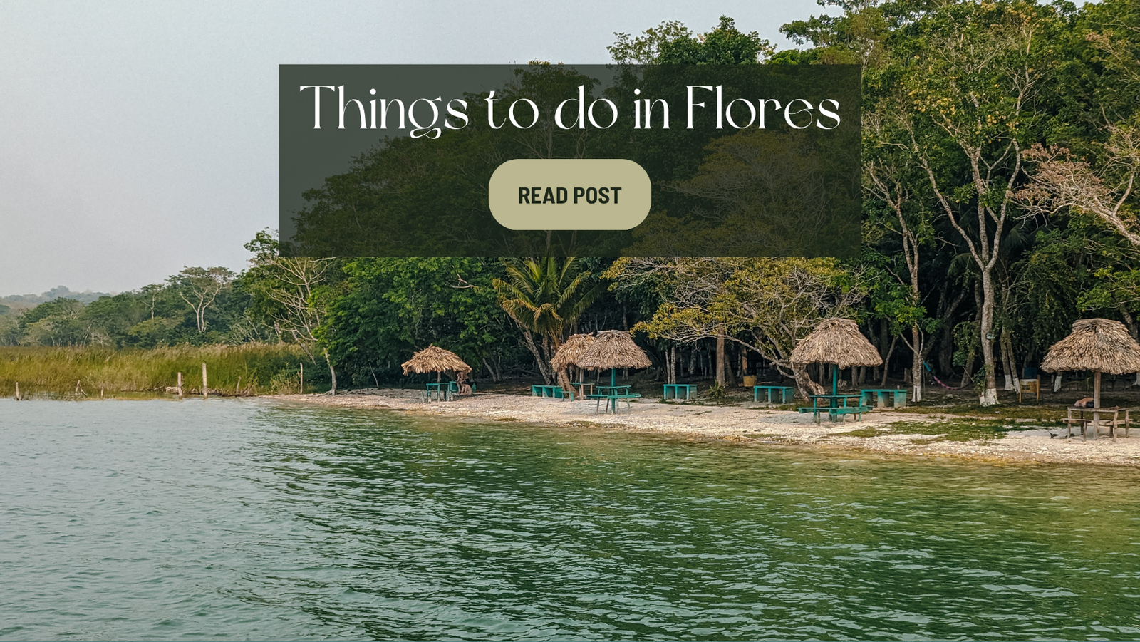 Things to do in Flores graphic