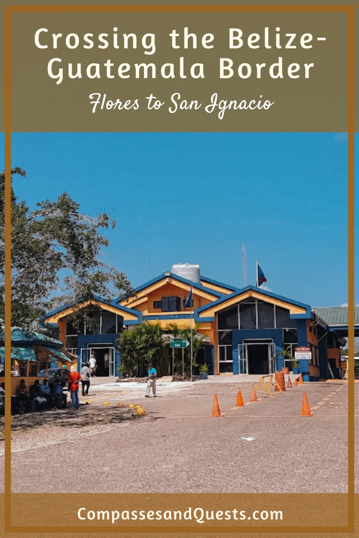 Crossing the Belize-Guatemala Border Pin